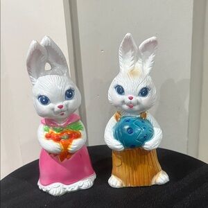Vintage Plastic Easter Bunnies